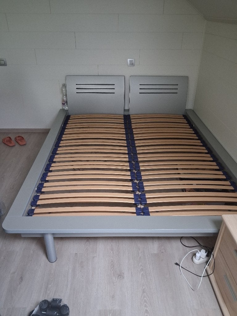 Tweepersoonsbed 160x200, Ophalen, Gebruikt, Tweepersoons, 200 cm