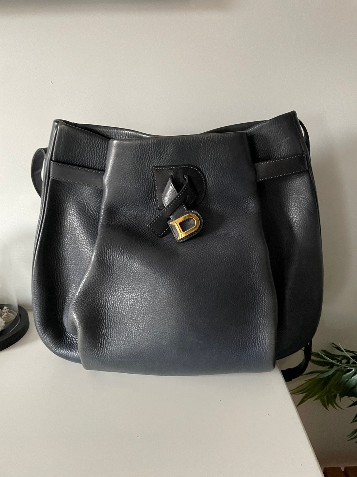 Sac à main Delvaux, Bijoux, Sacs & Beauté, Enlèvement ou Envoi, Comme neuf, Bleu, Sac à main