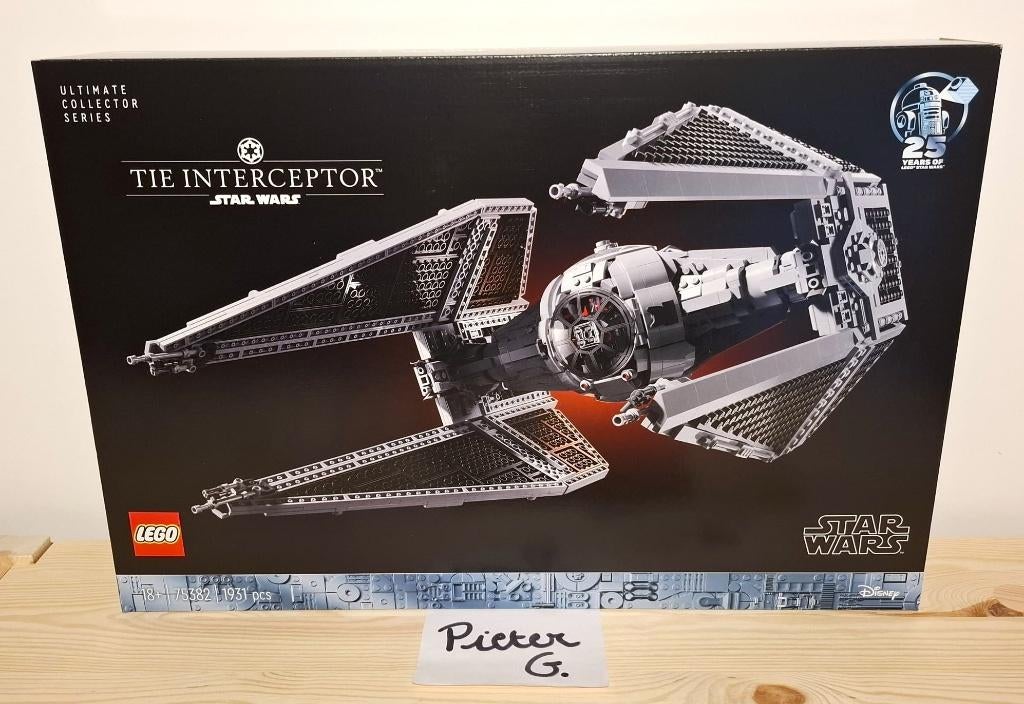 75382 - Lego Star Wars TIE Interceptor - Nieuw & Sealed, Star Wars, Lego, Nieuw, Ophalen of Verzenden