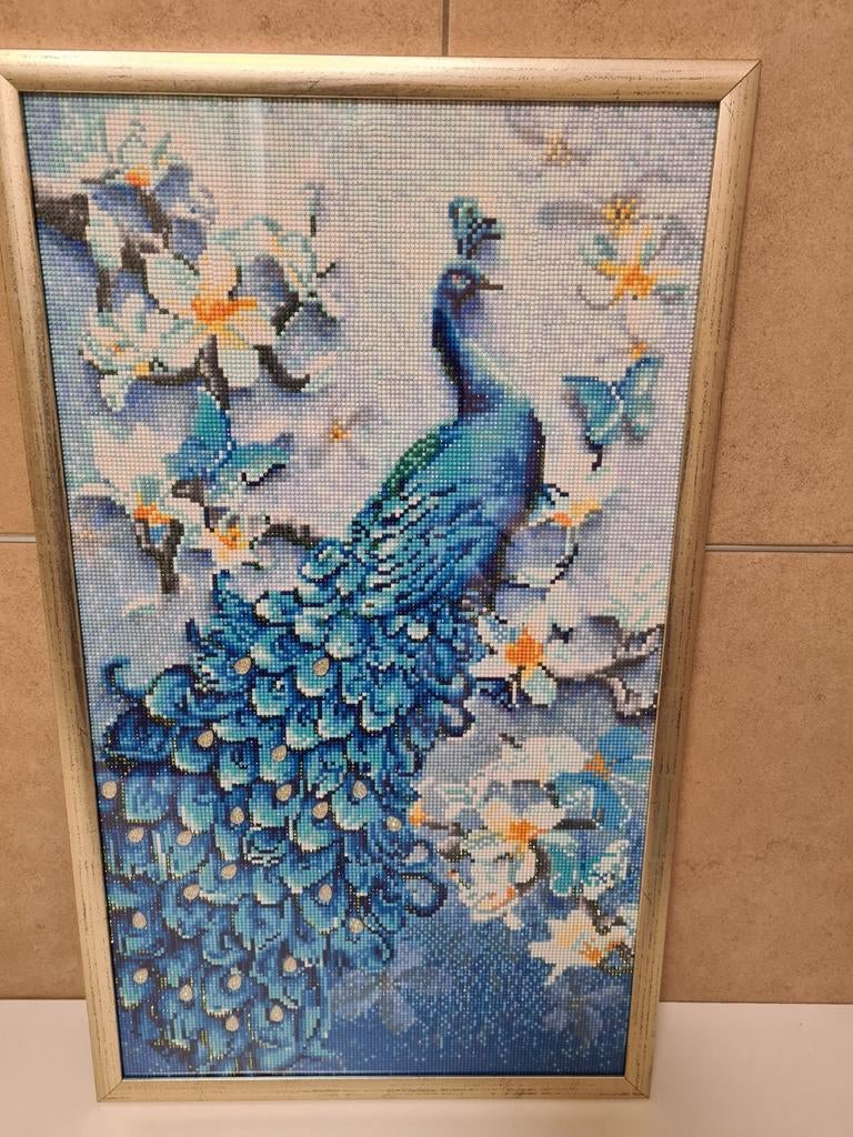 Peinture au diamant PEACOCK, Enlèvement