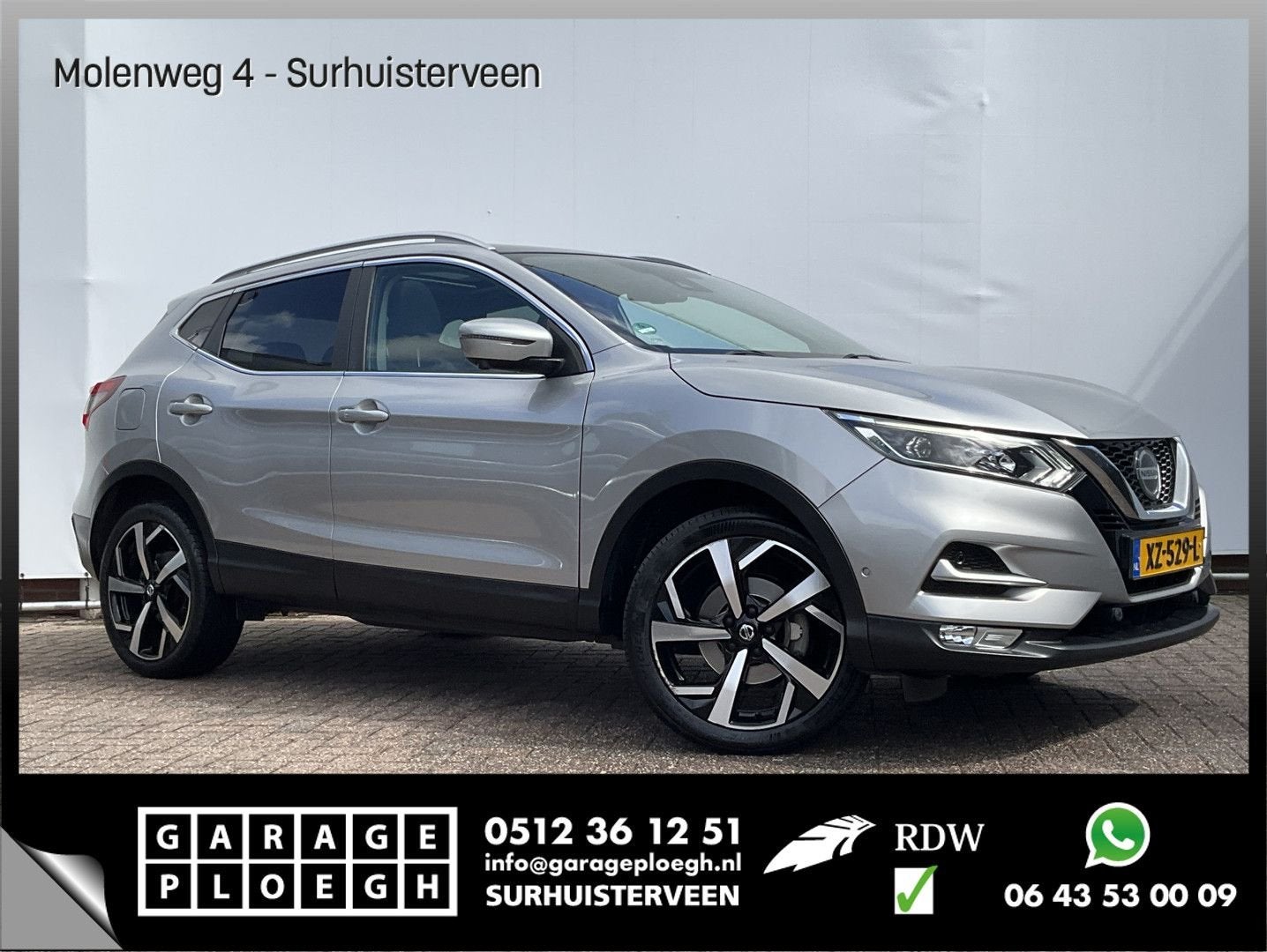 Nissan Qashqai 1.3 DIG-T Tekna Pano 360° Stoelverw Keyless H, 161 g/km, Bedrijf, Handgeschakeld, Qashqai