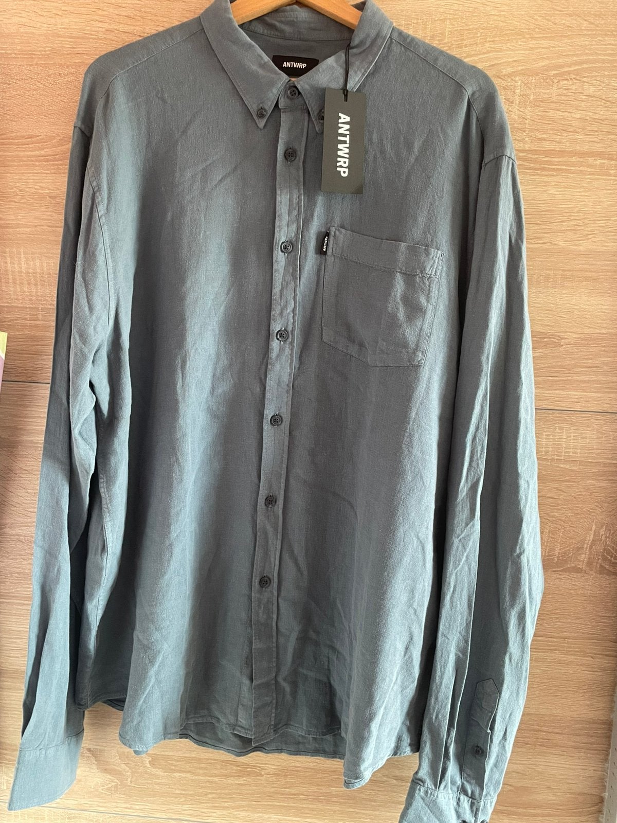 Nieuw shirt Antwrap, Kleding | Heren, Ophalen, Nieuw, Blauw, Overige halswijdtes