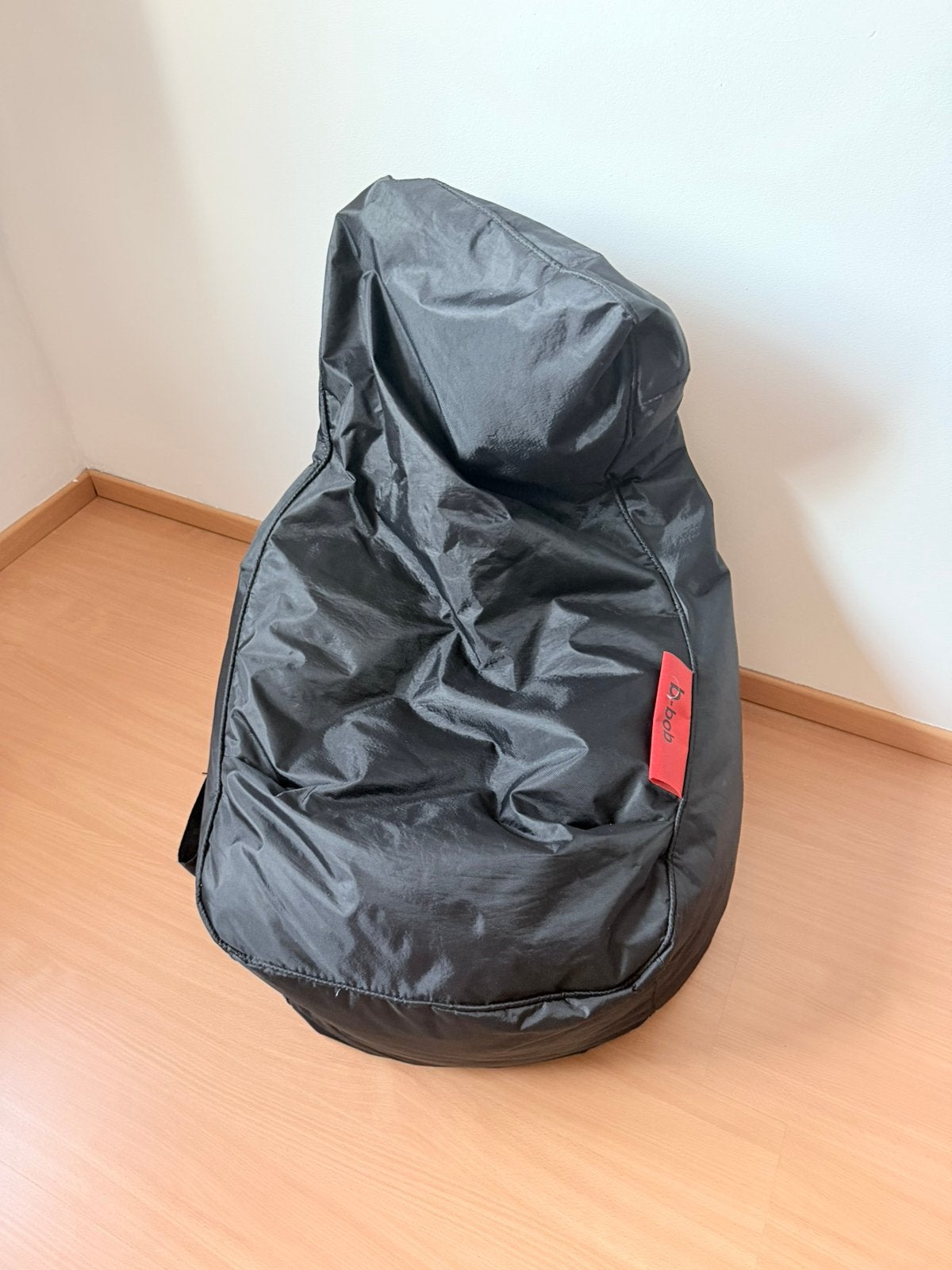 Zwarte zitzak, Huis en Inrichting, Zitzakken, Ophalen, Zo goed als nieuw, Zitzak