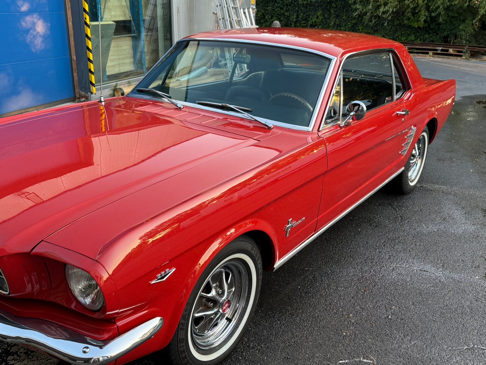 Ford mustang, Zwart, Bedrijf, Radio, Ford