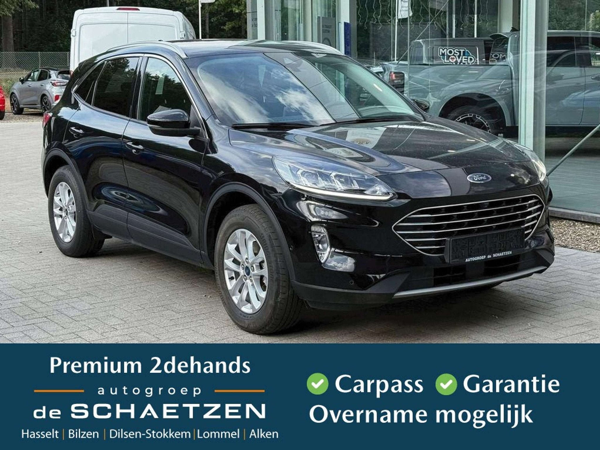Ford Kuga Kuga PHEV 2.5 (année de construction 2022), Autos, Ford, Achat, Noir, Automatique, Commande vocale
