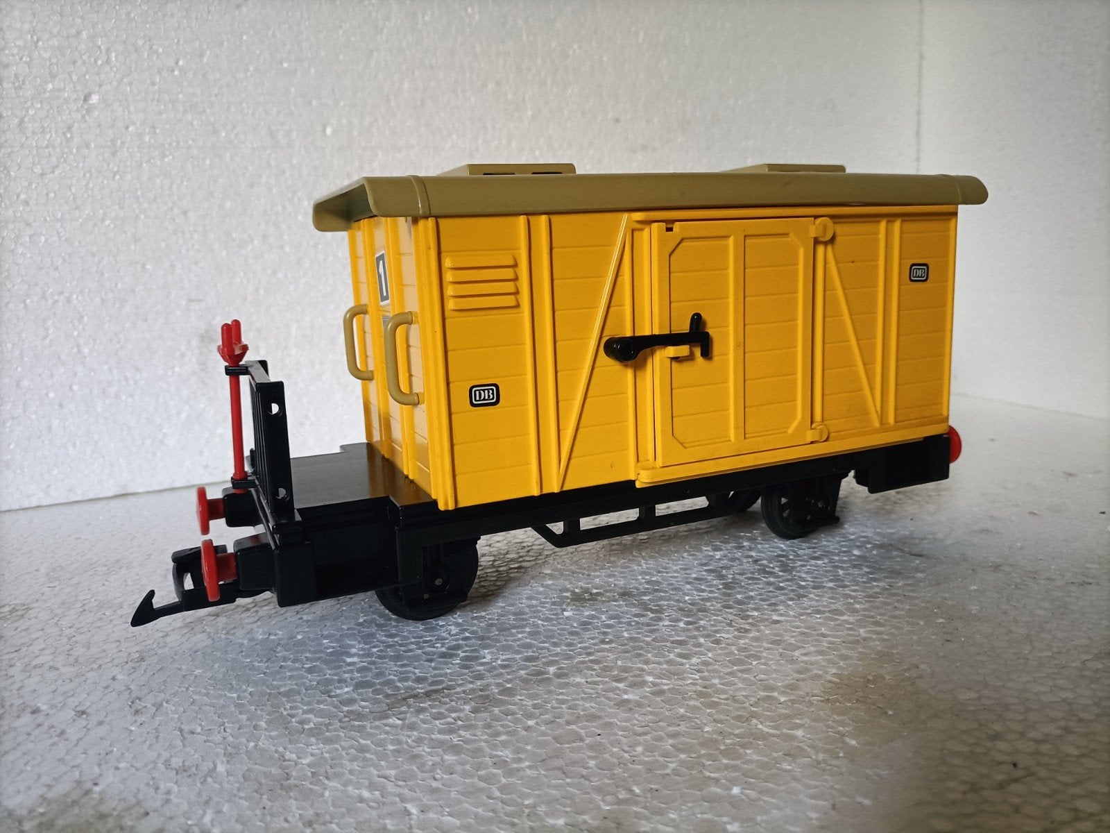 Playmobil 4102 Spoor G / LGB – Gele Gesloten Goederenwagon, Enlèvement, Wagon, LGB