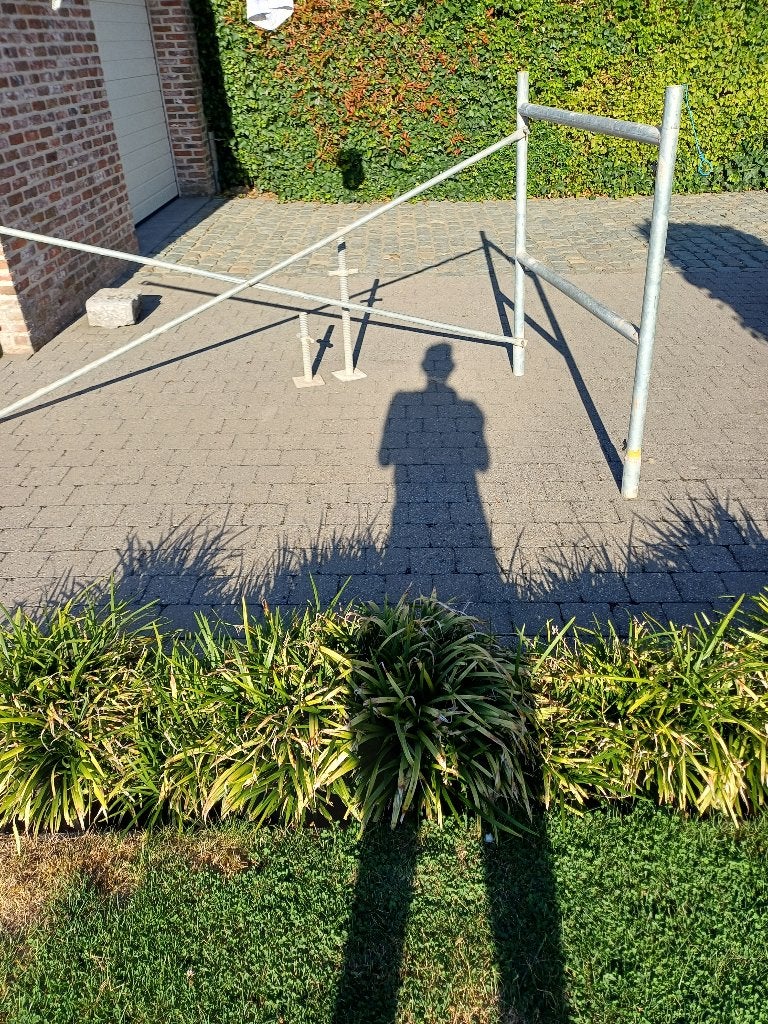 Bouwstelling, Doe-het-zelf en Bouw, Steigers, Ophalen, Zo goed als nieuw, Gevelsteiger, Minder dan 2 meter