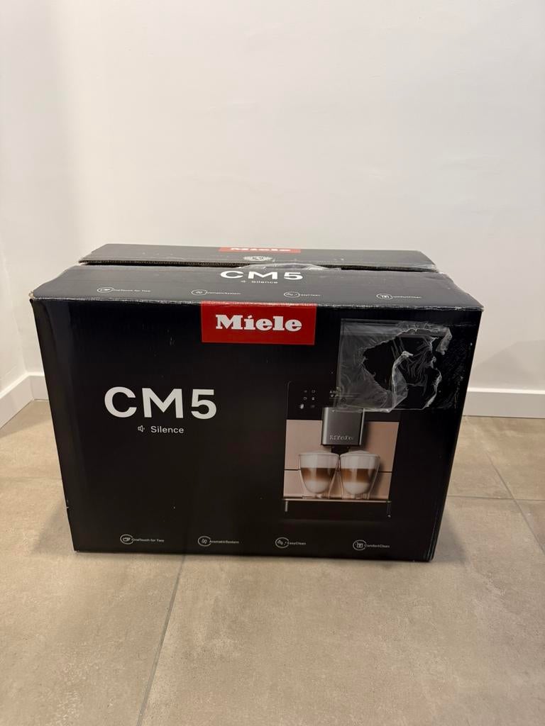 Miele CM5 Koffiemachine | NIEUW IN DOOS, Elektronische apparatuur, Thuistapinstallaties, Nieuw, Ophalen
