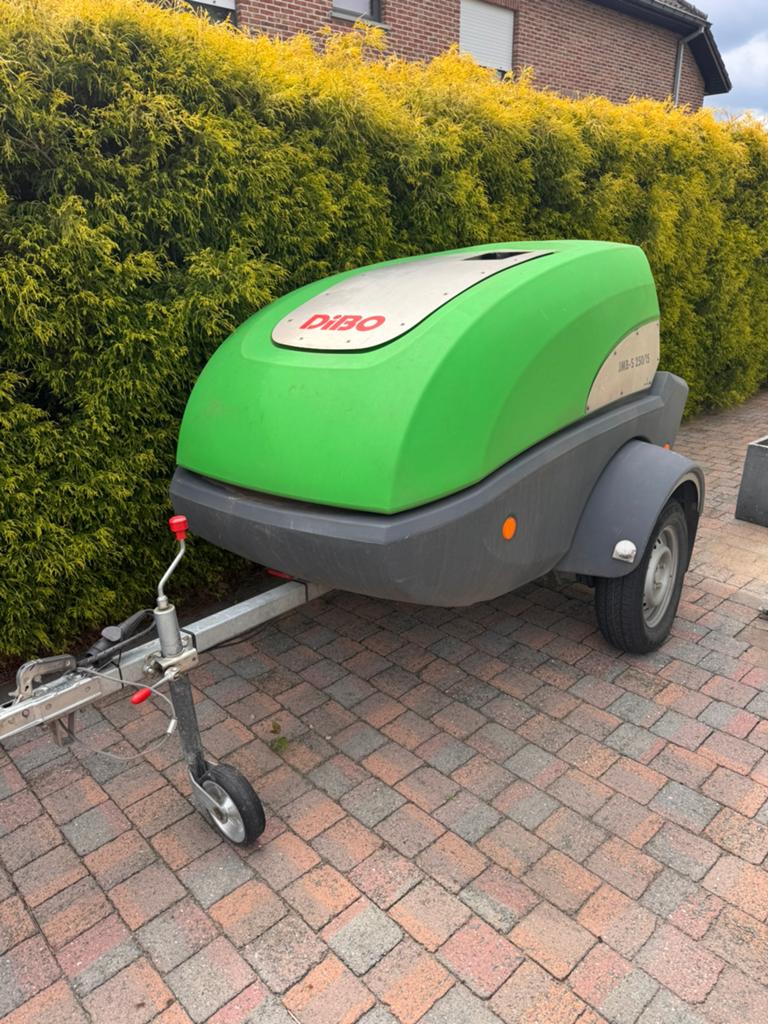 Dibo JMB 250-15 stoomtrailer, Ophalen, Zo goed als nieuw
