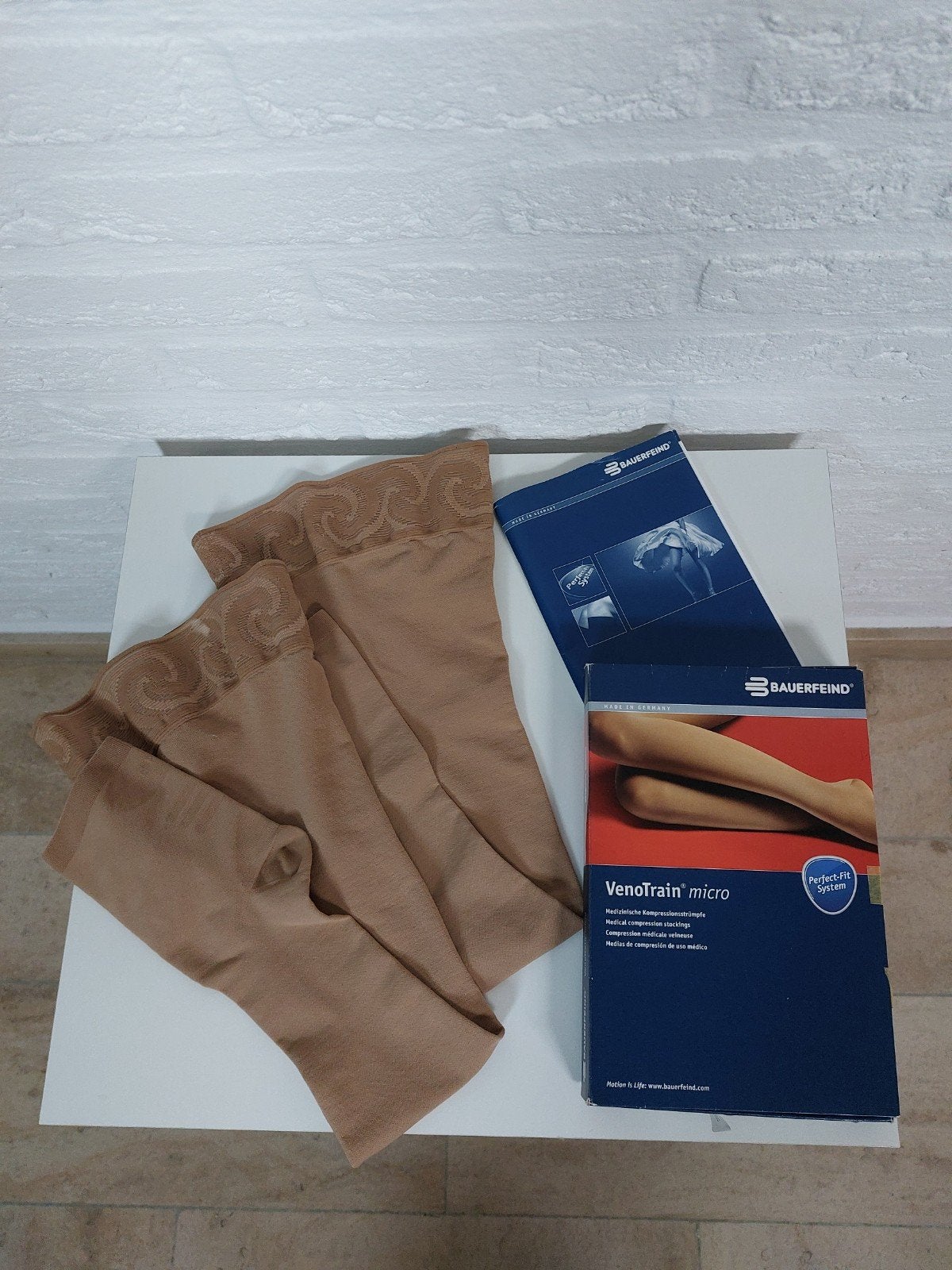 Bauerfeind VenoTrain micro  Ccl2 compressiekousen NIEUWSTAAT, Ophalen, Nieuw