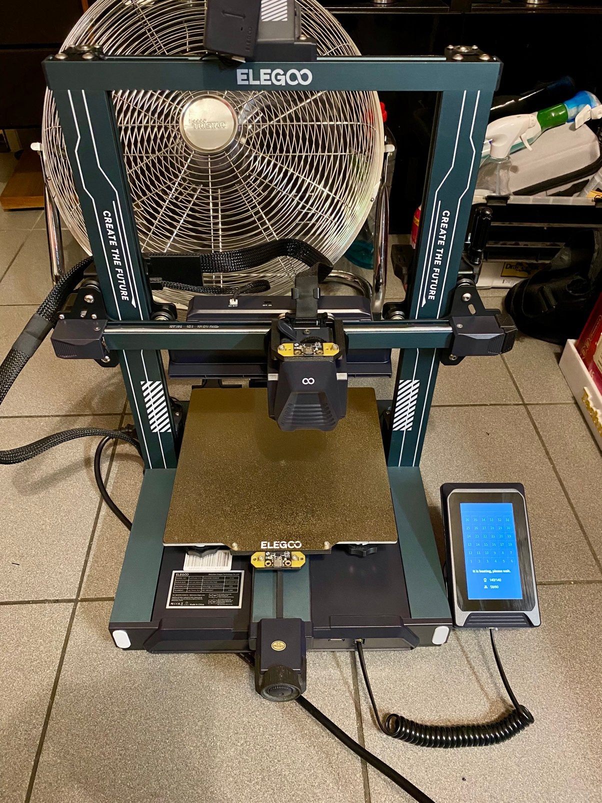 Elegoo Neptune 4 Pro  3D printer klipper, Ophalen, Elegoo, Zo goed als nieuw, Filament