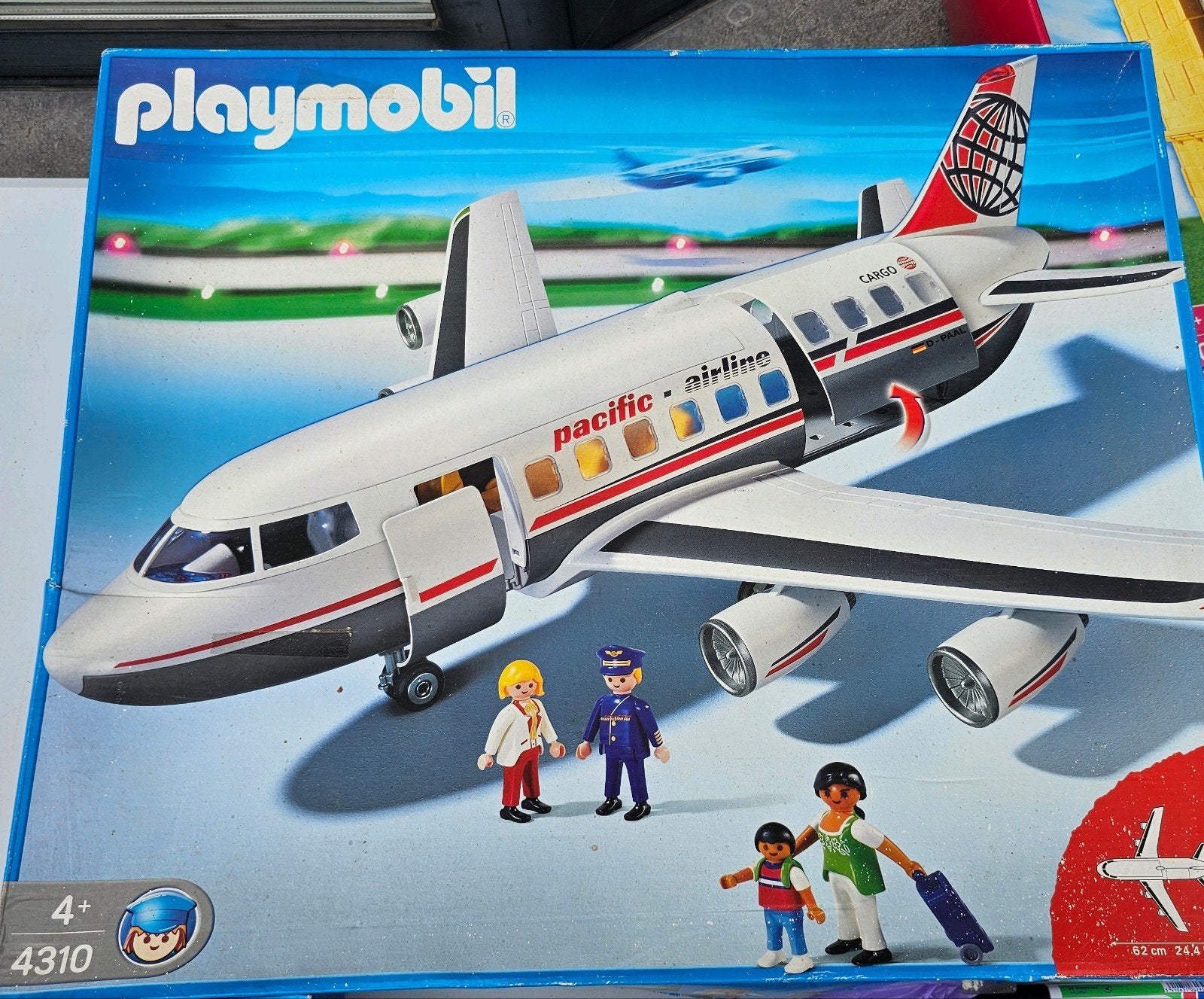 Playmobil 4310 vliegtuig, Kinderen en Baby's, Speelgoed | Playmobil, Ophalen of Verzenden, Zo goed als nieuw