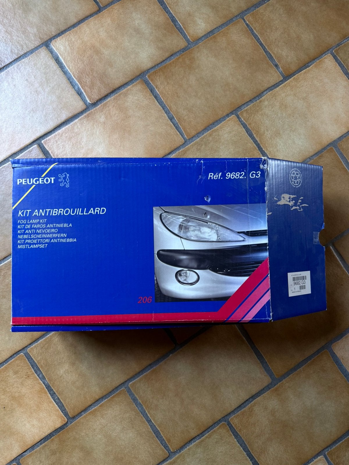 Kit antibrouillard Peugeot 206, Enlèvement, Comme neuf