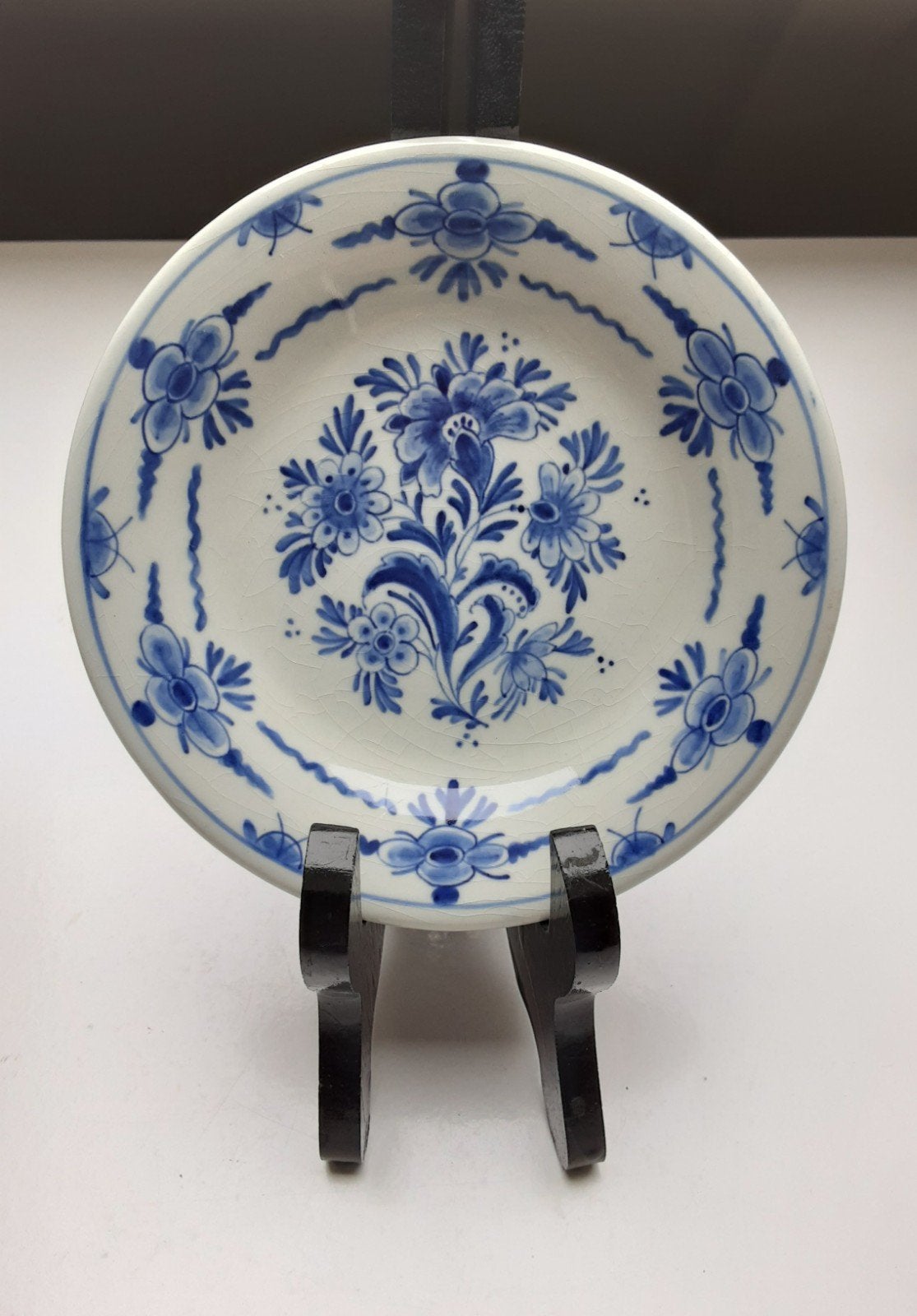 Wandbord 14cm van 'de porceleyne fles' Delft., Antiek en Kunst, Ophalen of Verzenden