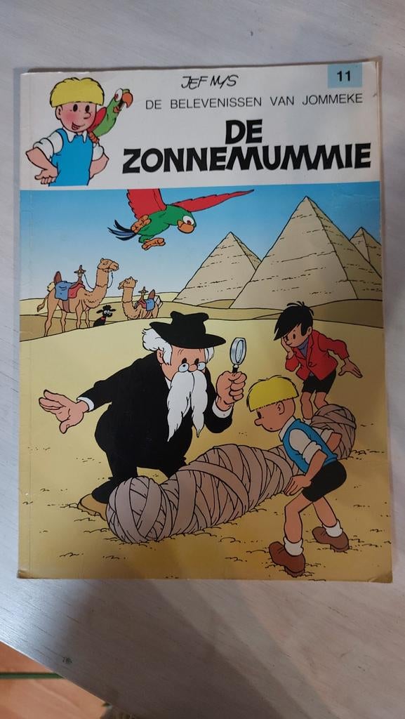 Jommeke- De Zonnemummie, Boeken, Ophalen, Gelezen, Jef Nys