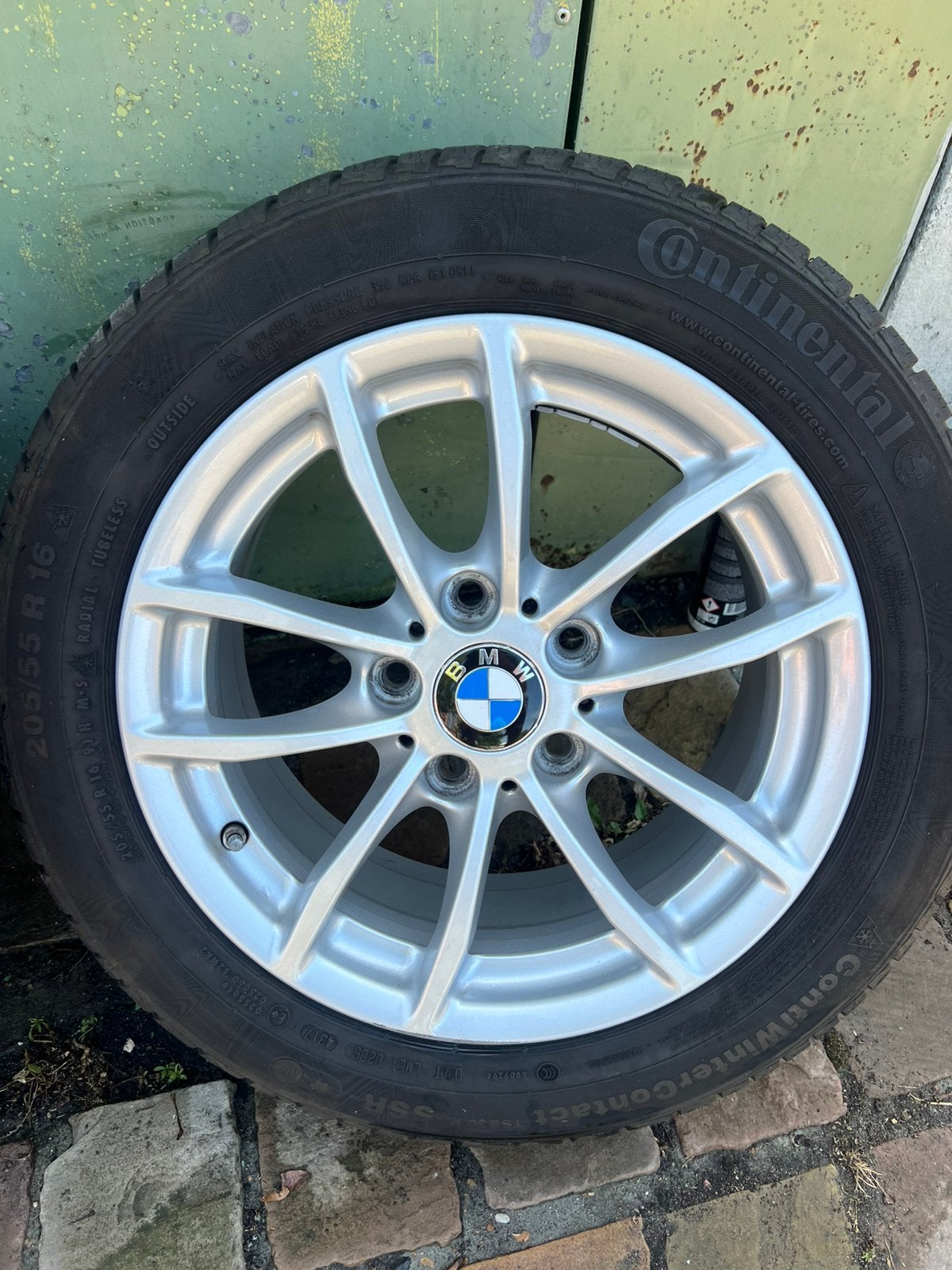 BMW velgen + band, Ophalen, Winterbanden, Velg(en)
