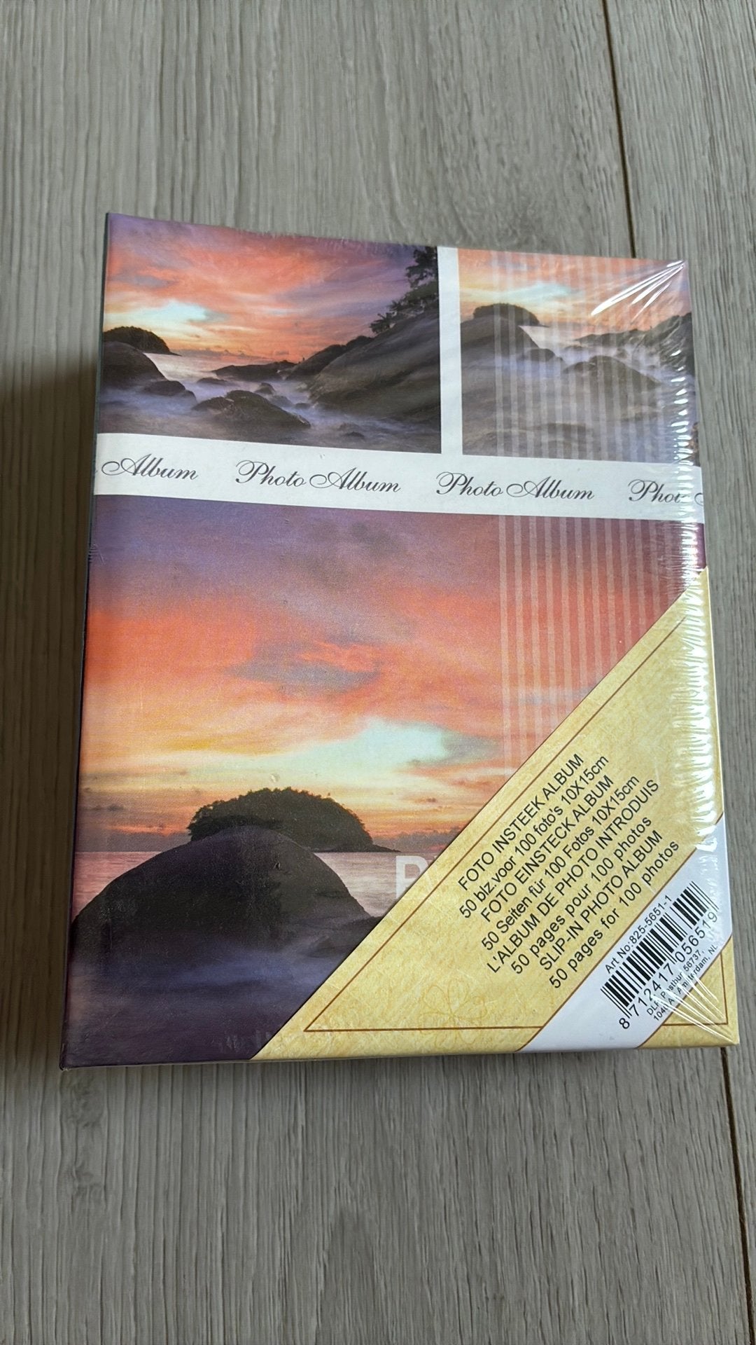 Album de photos. 100 photos. Poches, TV, Hi-fi & Vidéo, Albums photo & Accessoires, Neuf, Enlèvement ou Envoi, Multicolore, Album à pochettes
