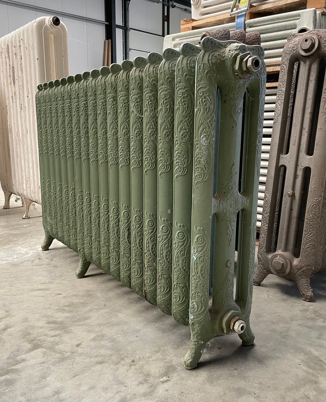 Radiateur en fonte, Enlèvement