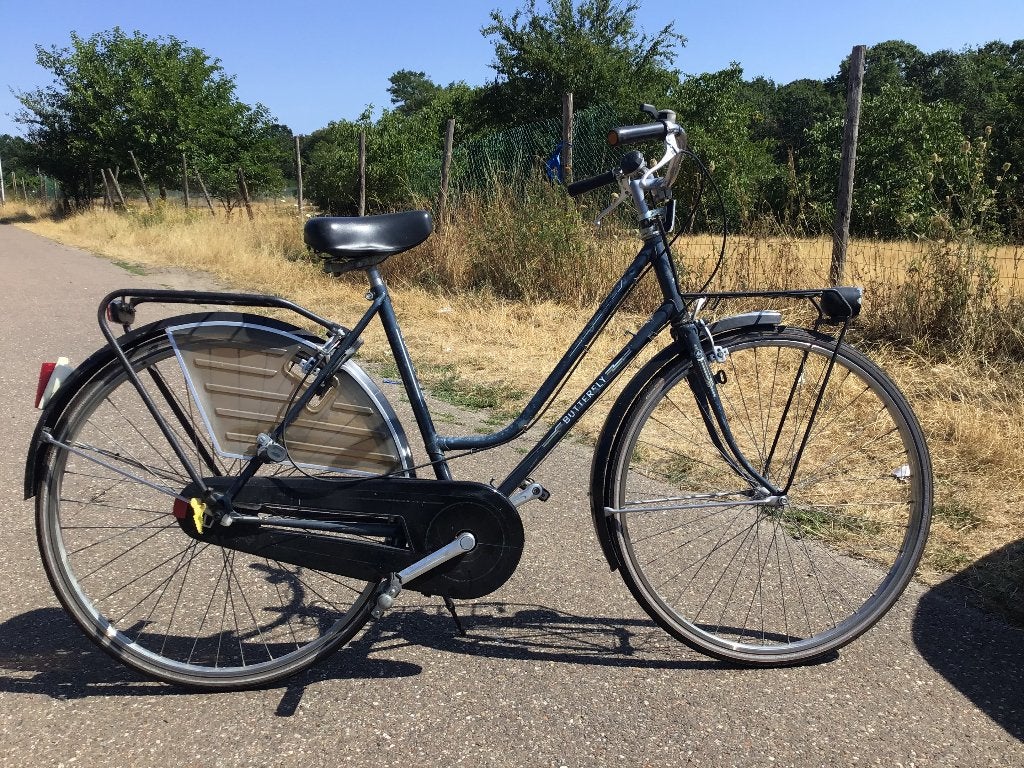 Damesfiets, Ophalen
