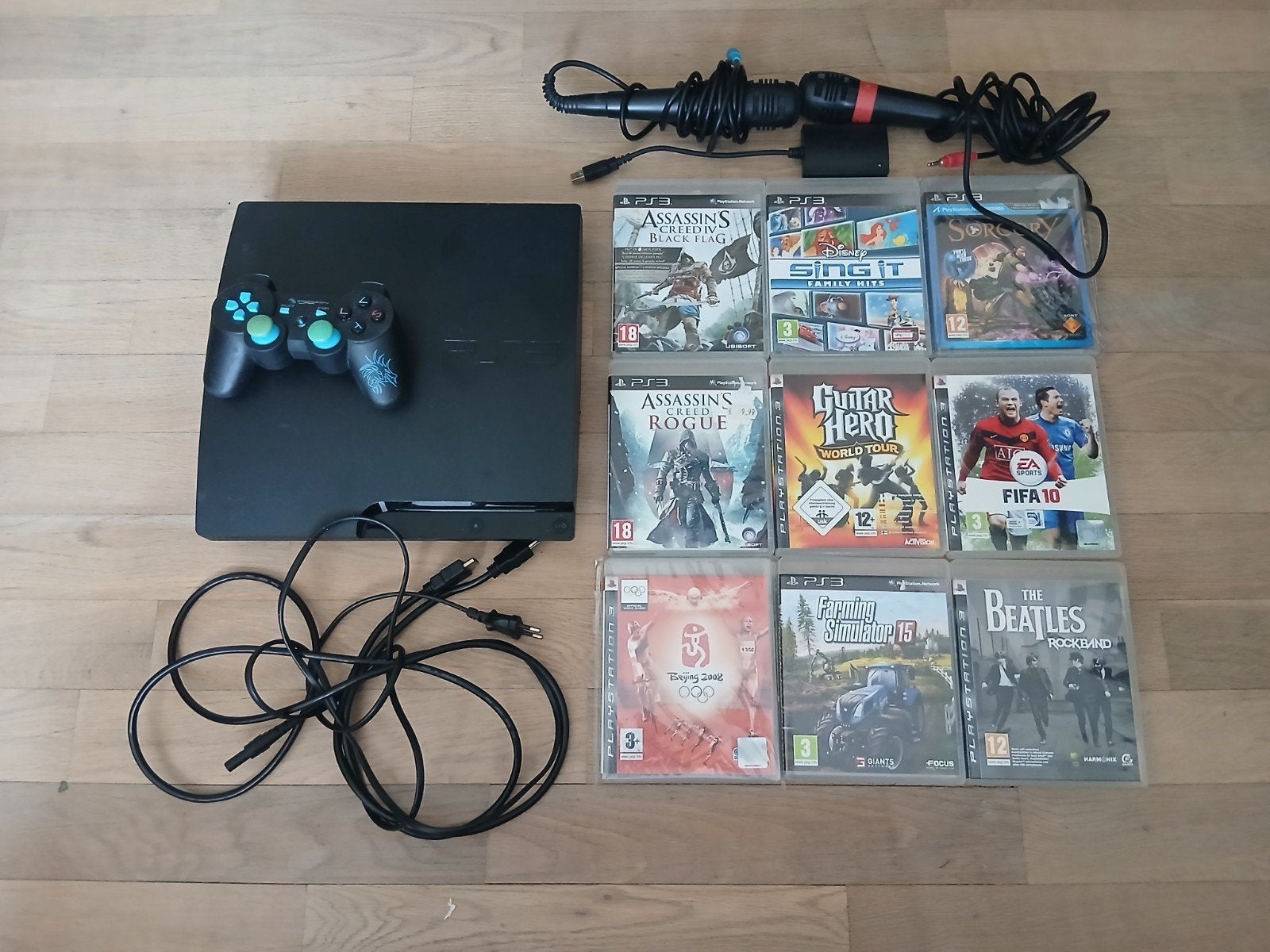 Playstation 3 Met Games, Games en Spelcomputers, Ophalen, Zo goed als nieuw, Met 1 controller, Met games