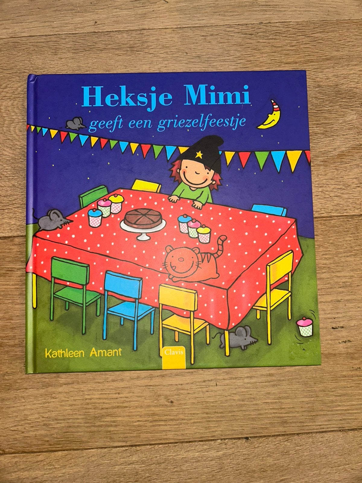 Kathleen Amant - Heksje Mimi geeft een griezelfeestje, Ophalen of Verzenden, Kathleen Amant