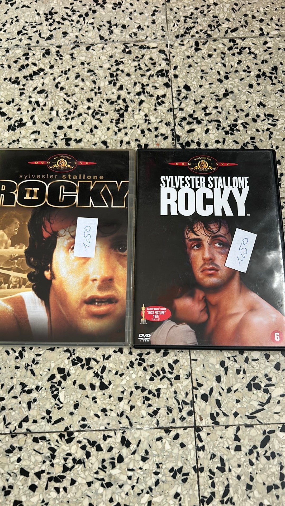 Dvds rocky, Cd's en Dvd's, Ophalen of Verzenden, Gebruikt