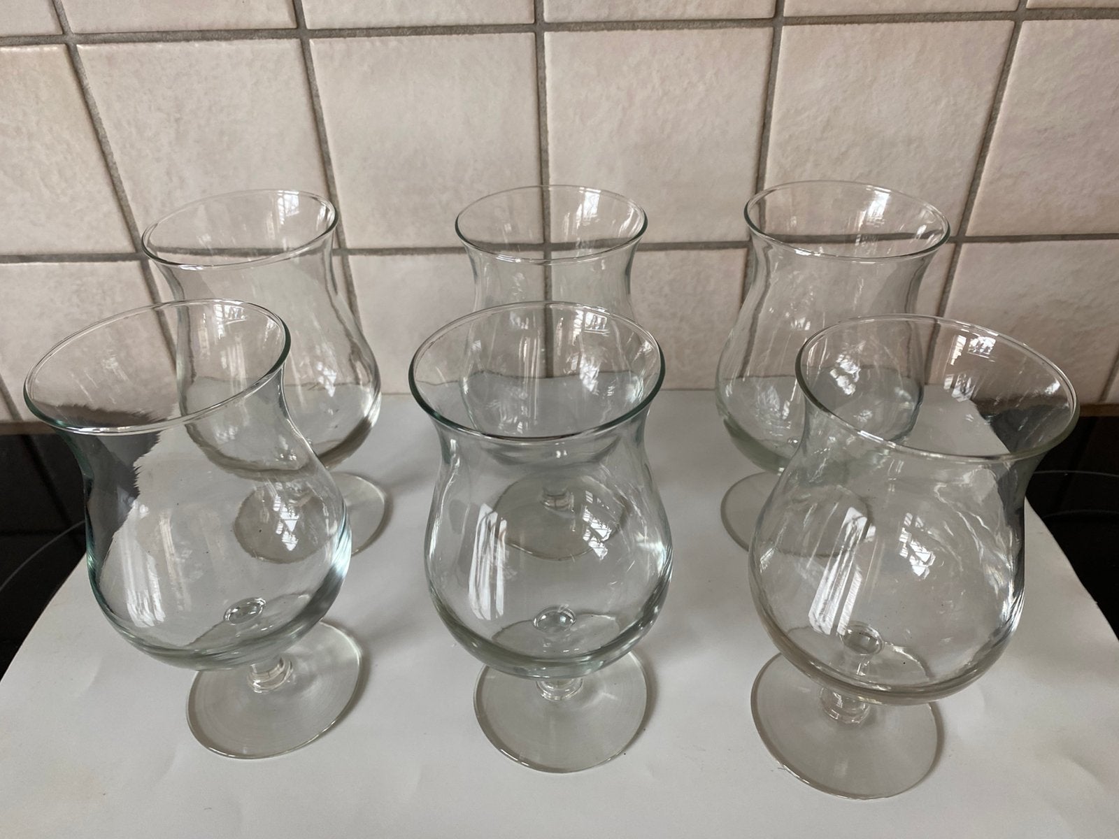 Set van 6 cocktailglazen, Verzamelen, Ophalen, Zo goed als nieuw