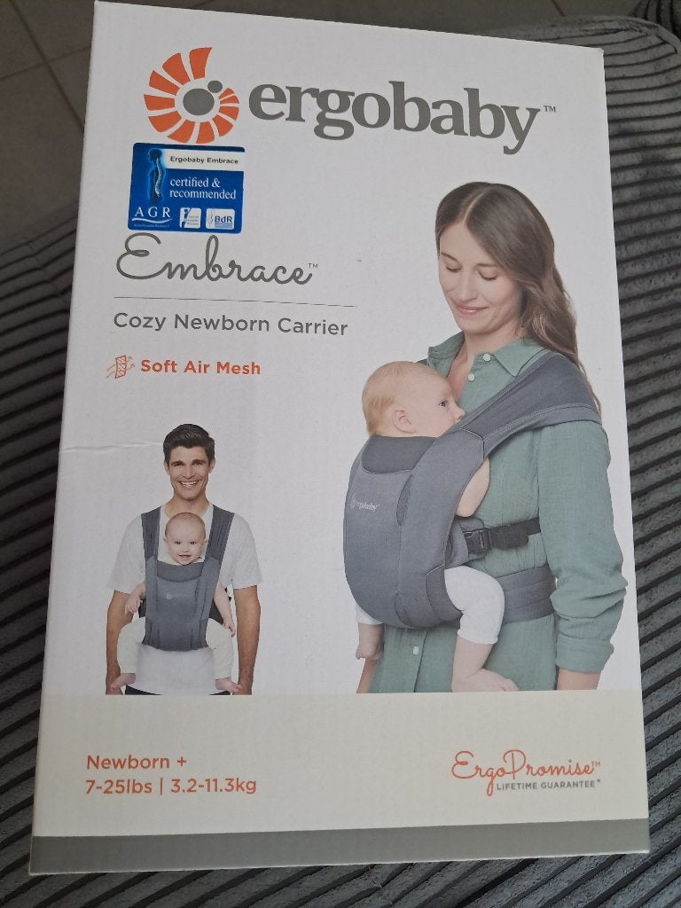 Ergo babydraagzak, Kinderen en Baby's, Babydragers en Draagdoeken, Zo goed als nieuw, Buik, Draagzak, Ophalen