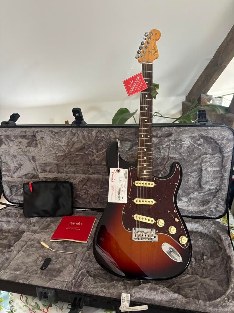Fender stratocaster american pro 2, Muziek en Instrumenten, Ophalen of Verzenden, Zo goed als nieuw, Fender
