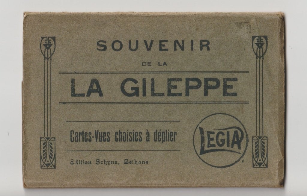 Souvenir de la Gileppe — 10 cartes postales, 1920-1930, Enlèvement ou Envoi, 1920 à 1940, Liège