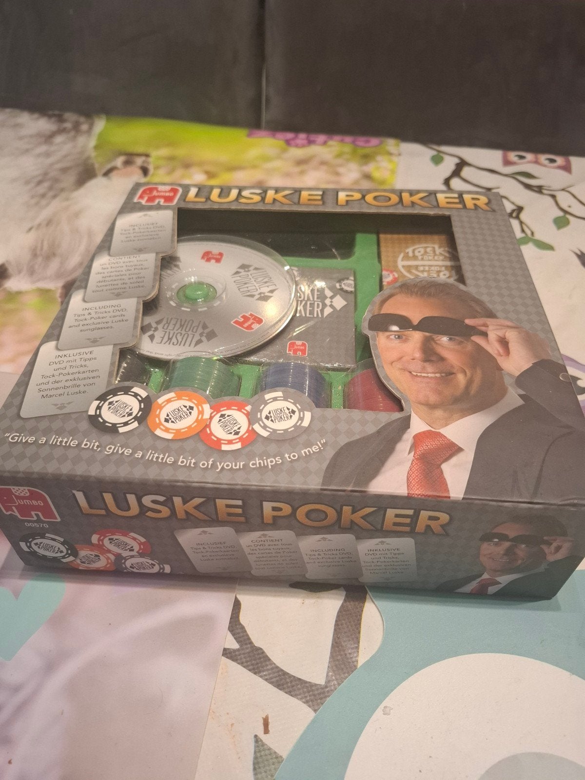 poker set, Ophalen