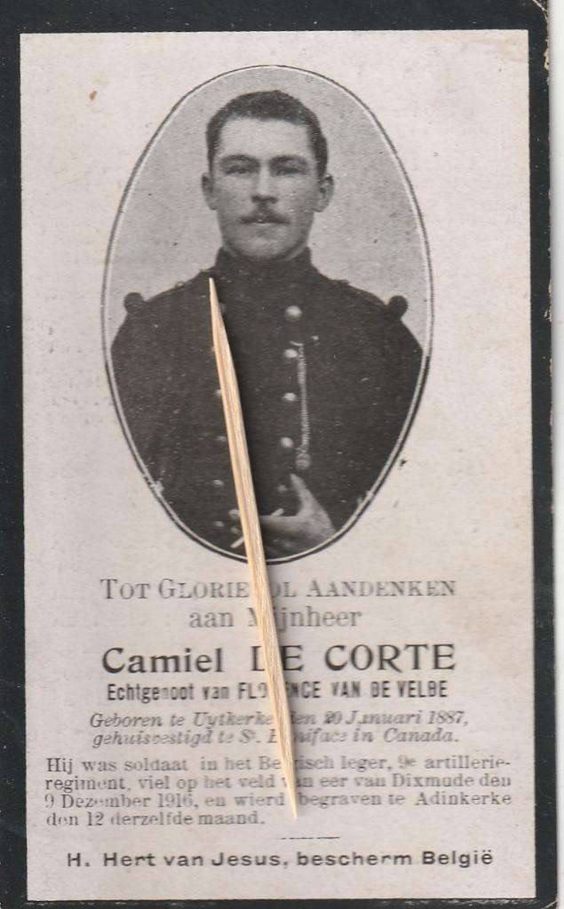 Oorlogsslachtoffer 1914-18, Verzamelen, Verzenden