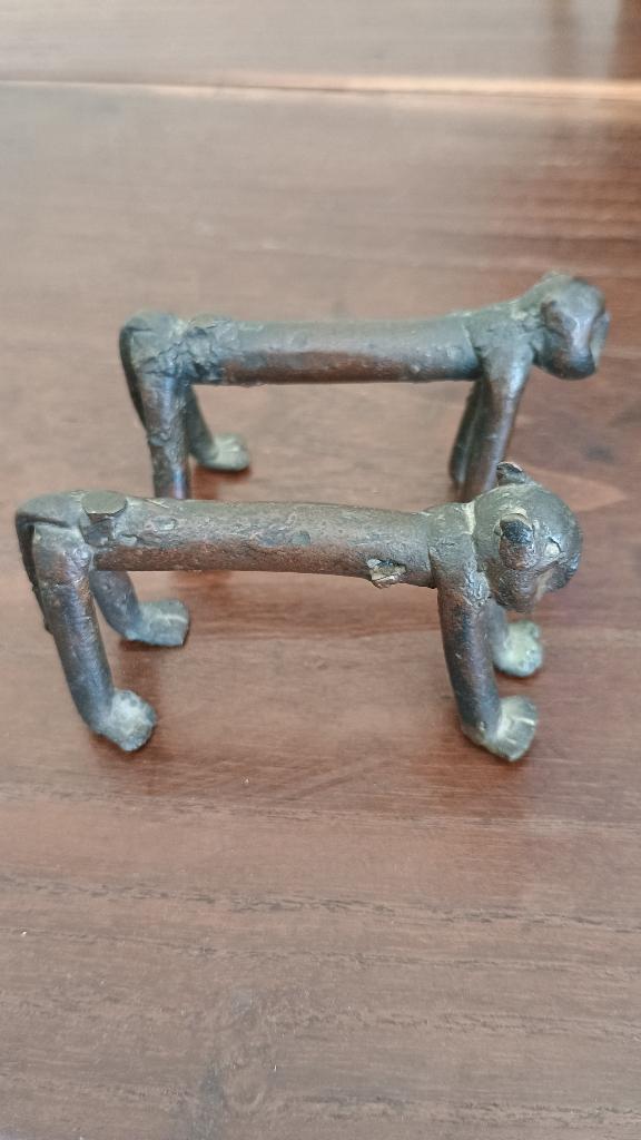 Figurines animalières en bronze XIX ème., Antiquités & Art, Enlèvement, Bronze