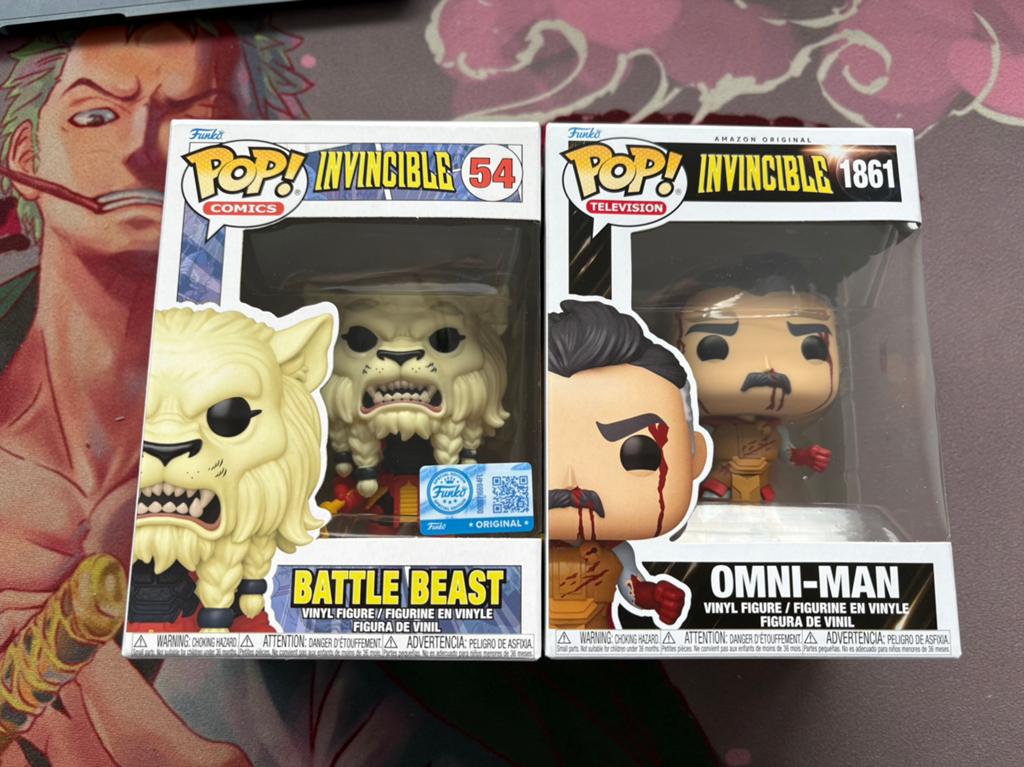 Funko Pop Invincible Battle Beast 54 Bloody Omni-Man 1861, Ophalen of Verzenden, Zo goed als nieuw