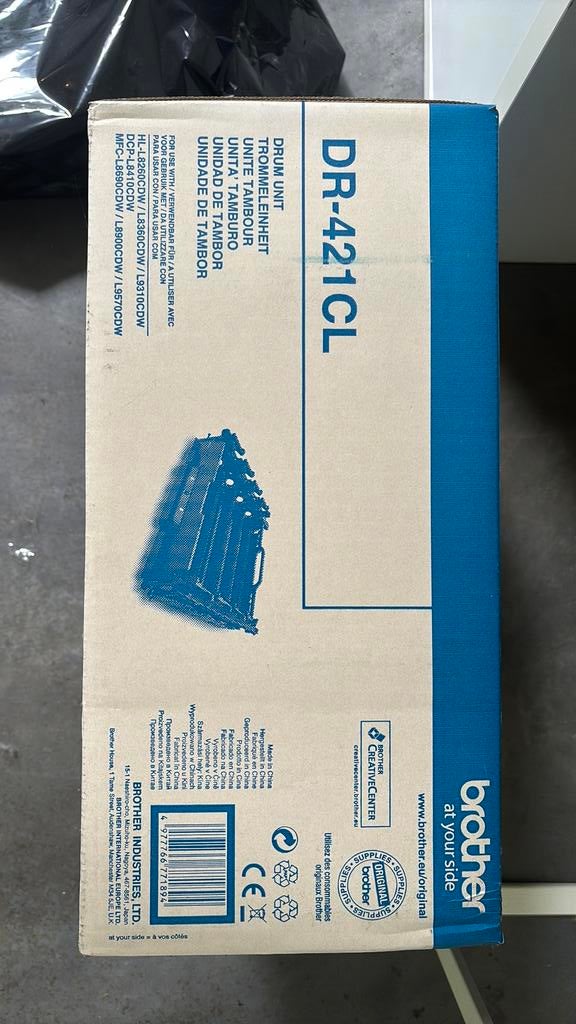 Brother DR 421CL tambour, Ophalen, Nieuw