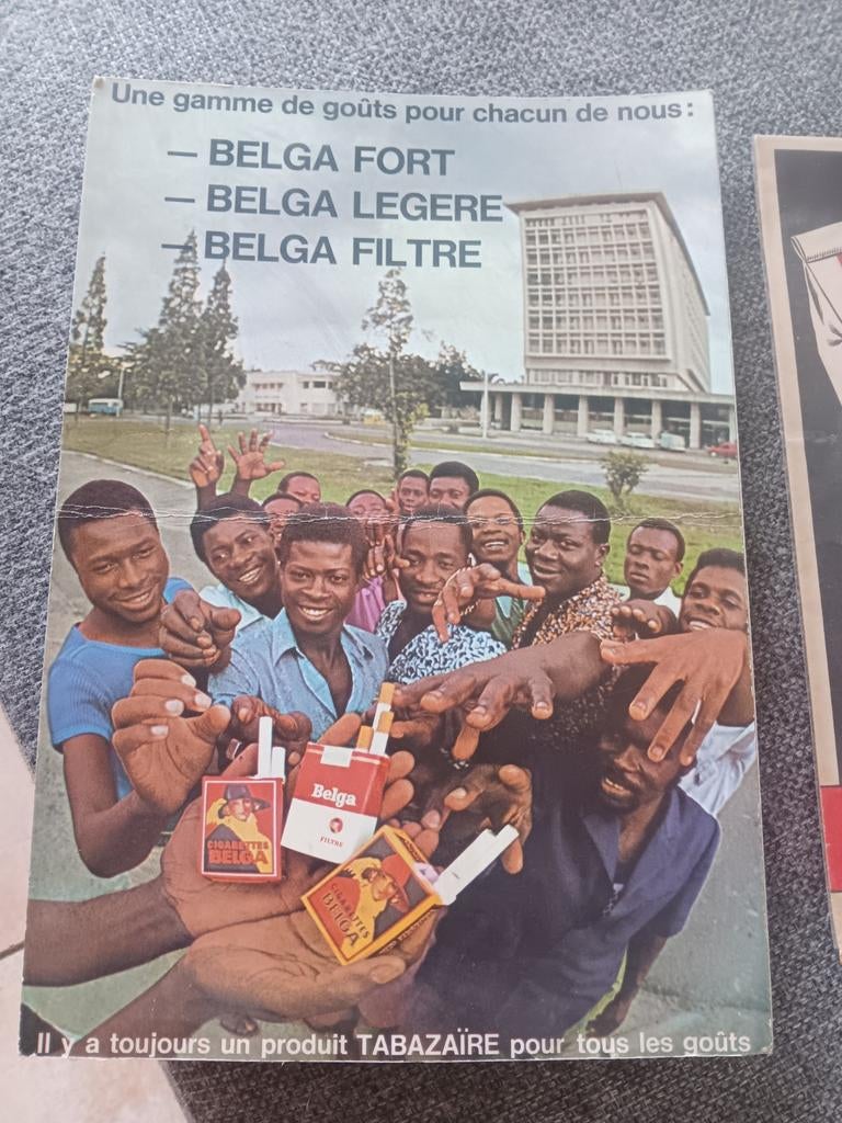 Oude Belga reclame, Ophalen