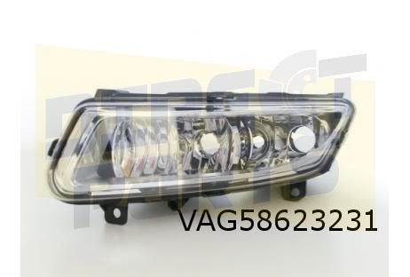 Volkswagen Polo VII (6/09-6/14) (6R) Mistlamp / dagrijverlic, Neuf, Volkswagen, -, -