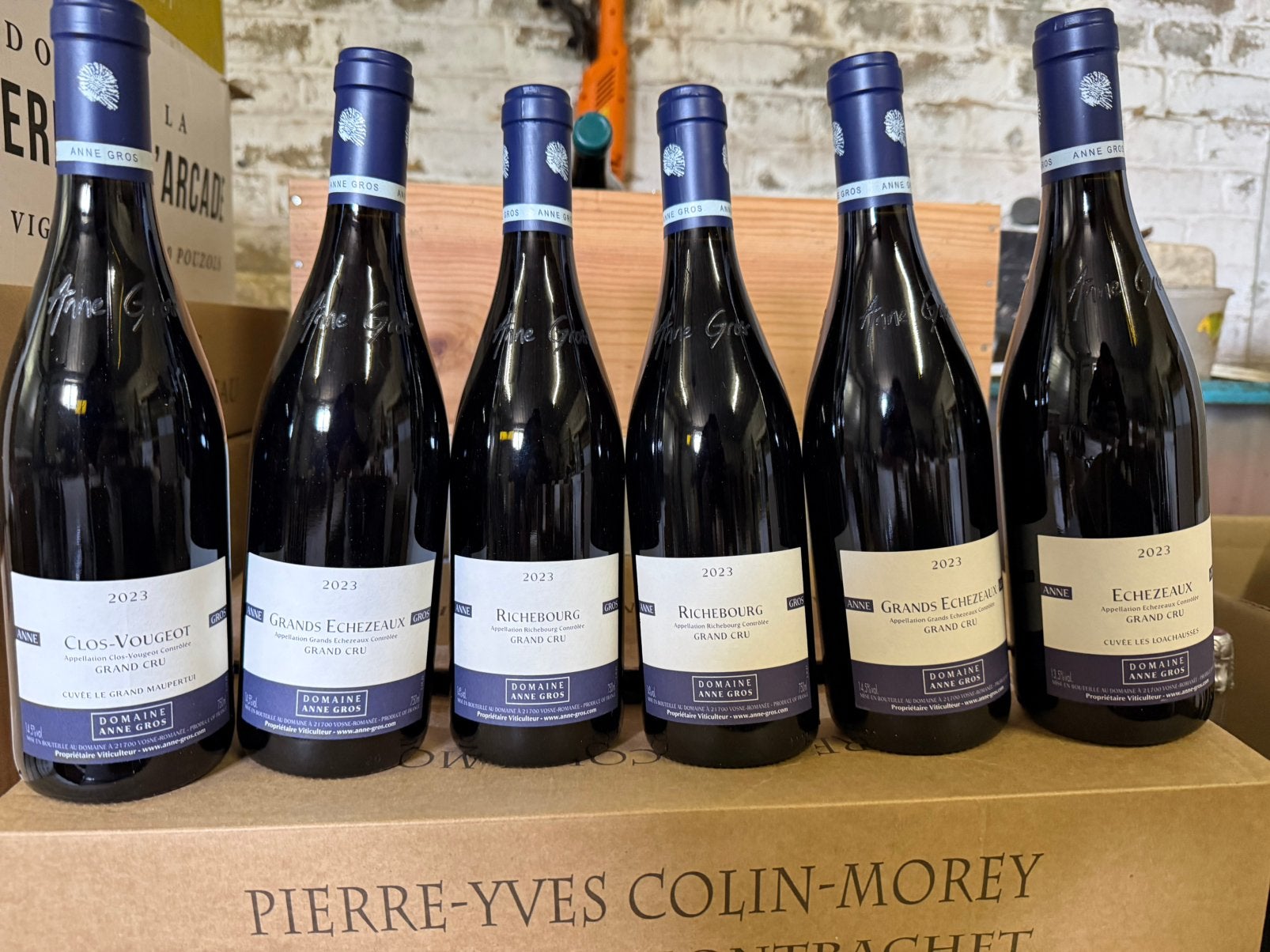 Grands crus Anne Gros, Collections, Vins, Neuf, Enlèvement ou Envoi, Pleine, Vin rouge