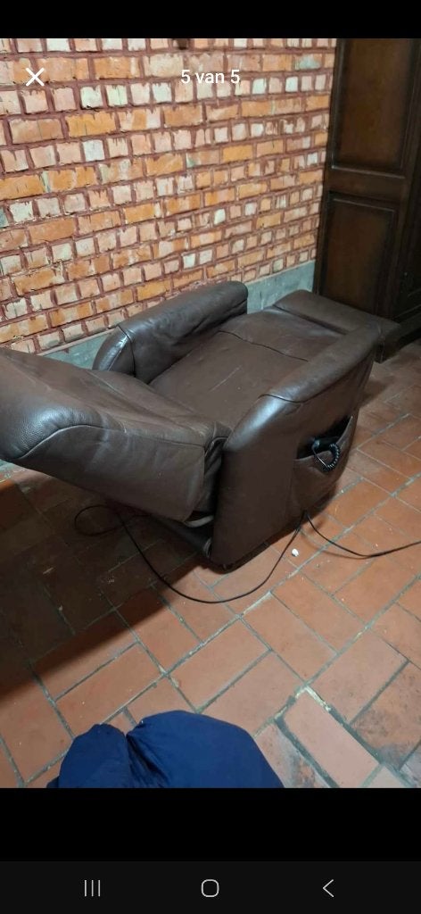 Fauteuil relax électrique, Enlèvement, Comme neuf