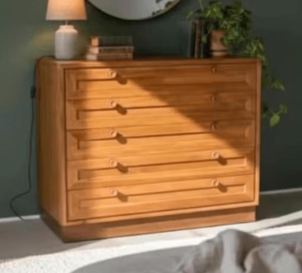 Scandinavisch design ladekastje, Ophalen, Gebruikt