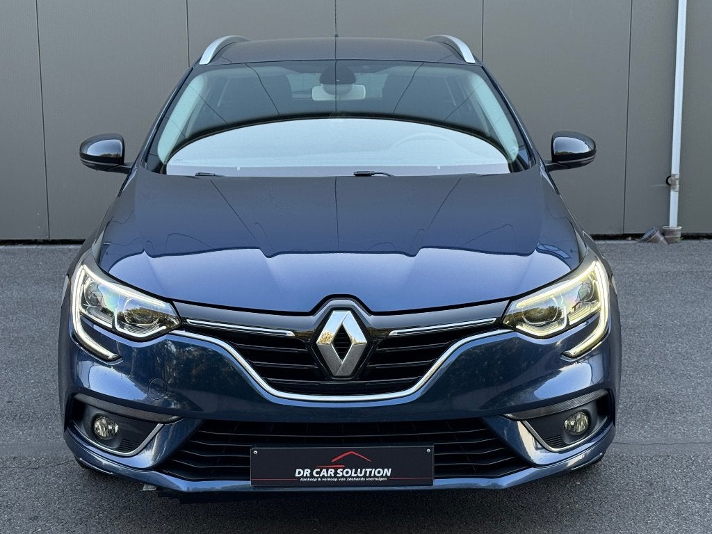 Renault Megane Limited 1.2Tce 119Dkm 2018 euro6B, Auto's, Stof, 4 cilinders, Blauw, 1198 cc