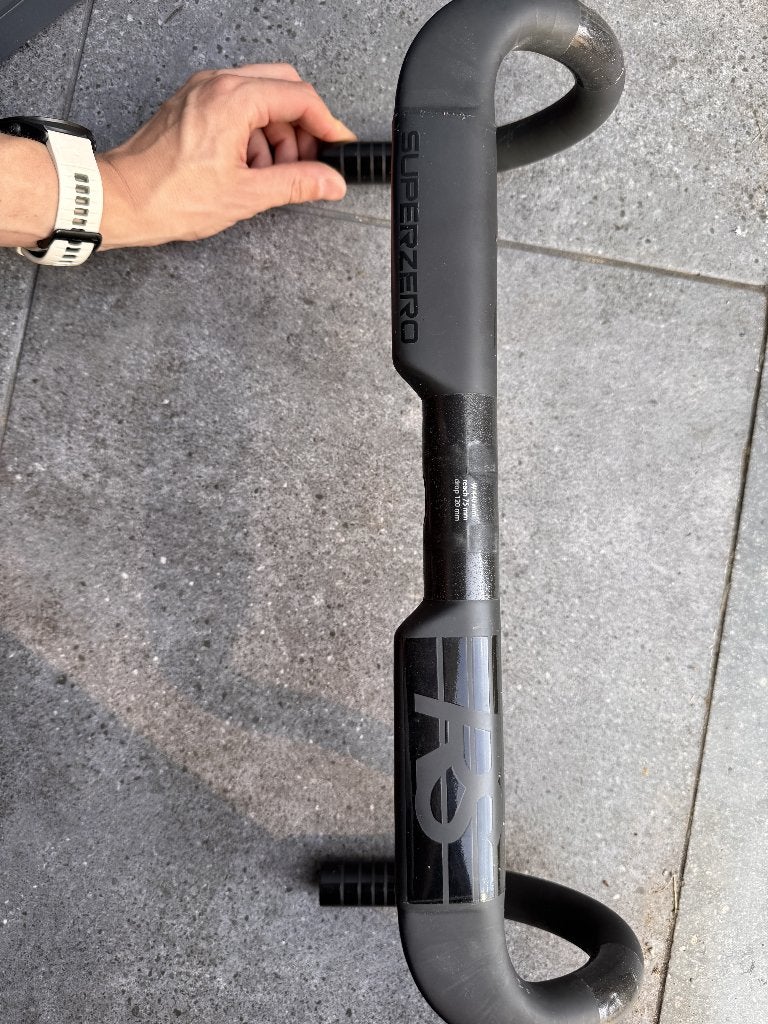 Deda superzero carbon integrated bar + stem, Ophalen of Verzenden, Gebruikt, Stuur, Carbon