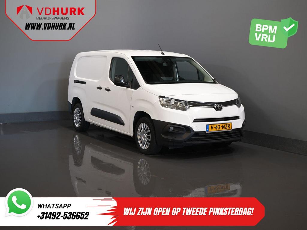 Toyota PROACE CITY 1.5 130 pk Aut. L2 2x Schuifdeur/ 3 Pers., Auto's, Automaat, Wit, Bedrijf, Diesel