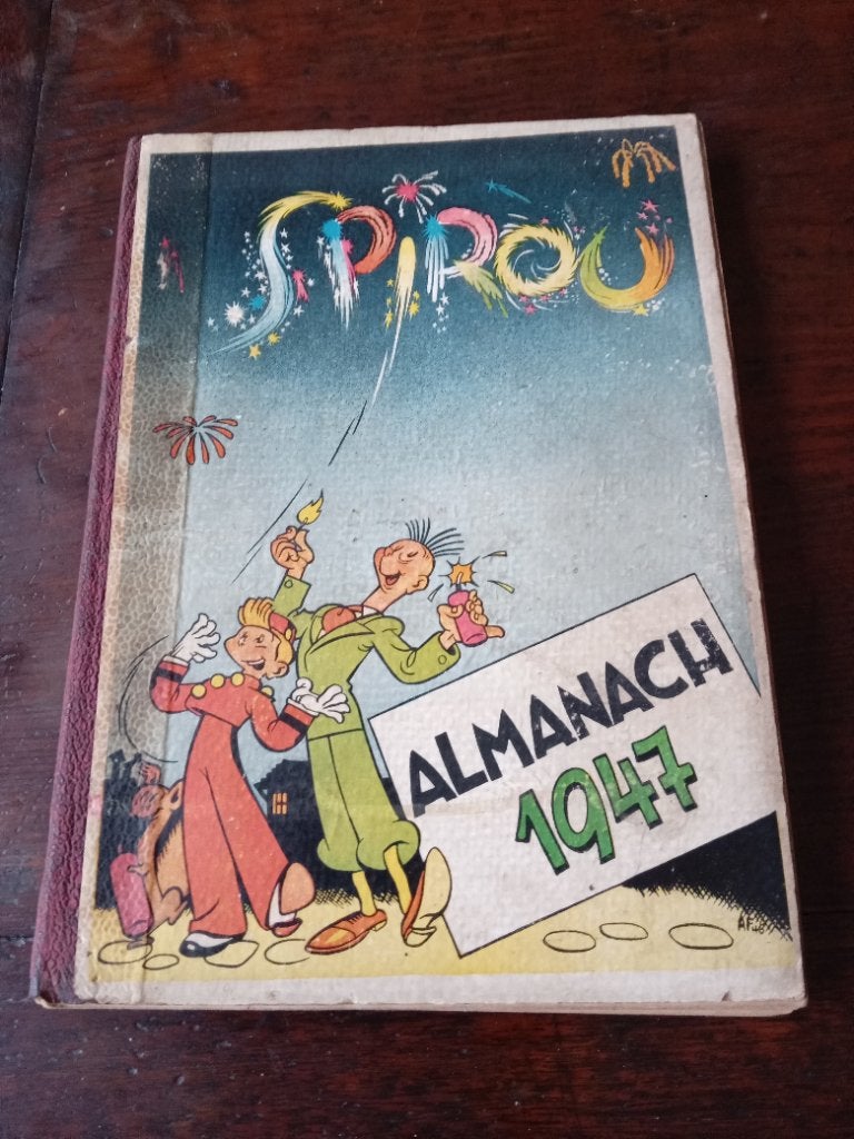 Spirou Almanach 1947 en bon état., Enlèvement ou Envoi, Utilisé, Divers auteurs