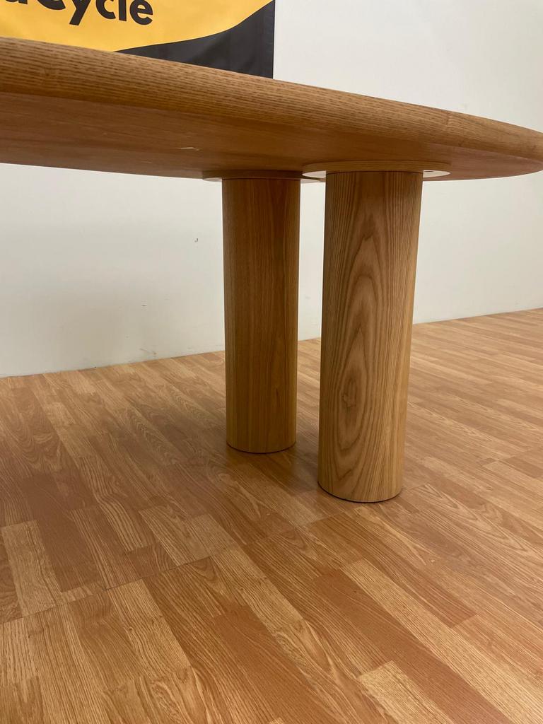 Table à manger design en noyer biologique/Nouveau/Livraison, Maison & Meubles, Pièces pour table, Enlèvement ou Envoi, Comme neuf