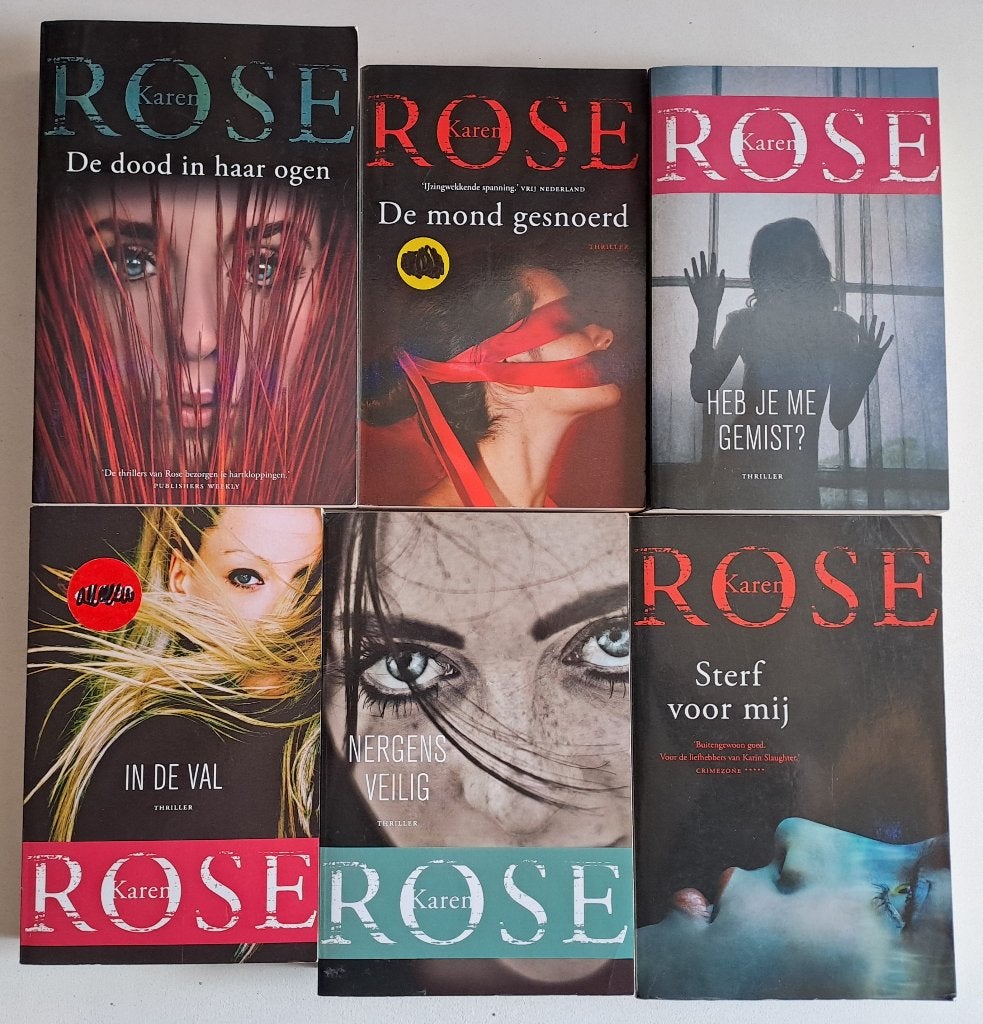 Boeken Karen Rose, Boeken, Ophalen of Verzenden, Gelezen