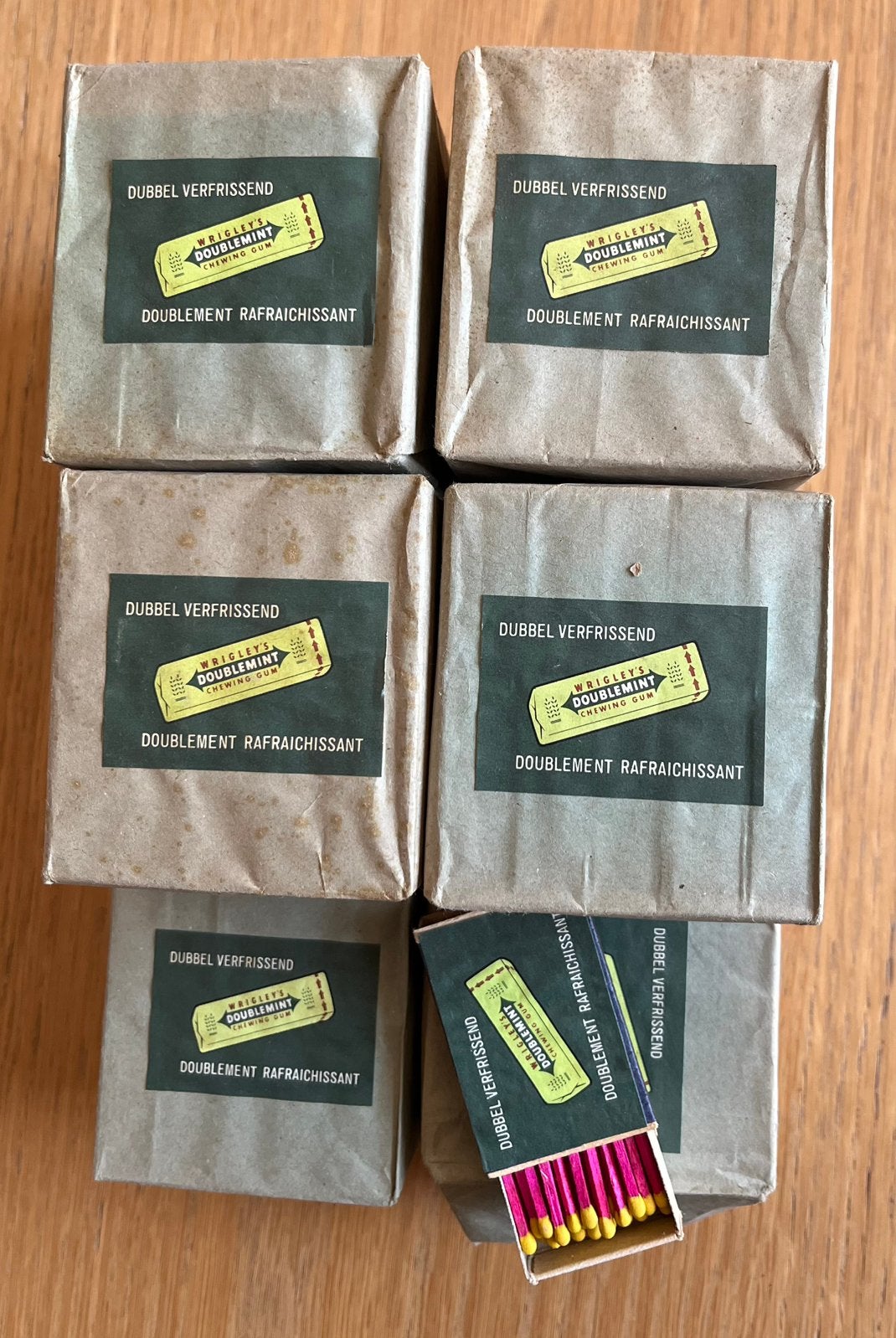 Lot vintage luciferdoosjes jaren ’70 – 394 stuks, Enlèvement, Comme neuf