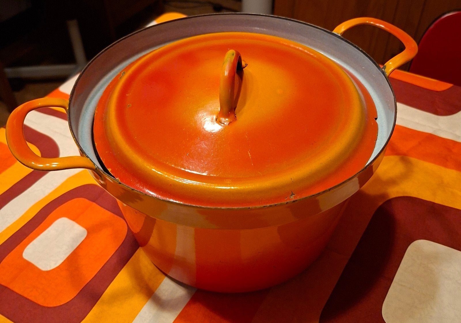 metalen retro kookpot, Huis en Inrichting, Ophalen of Verzenden