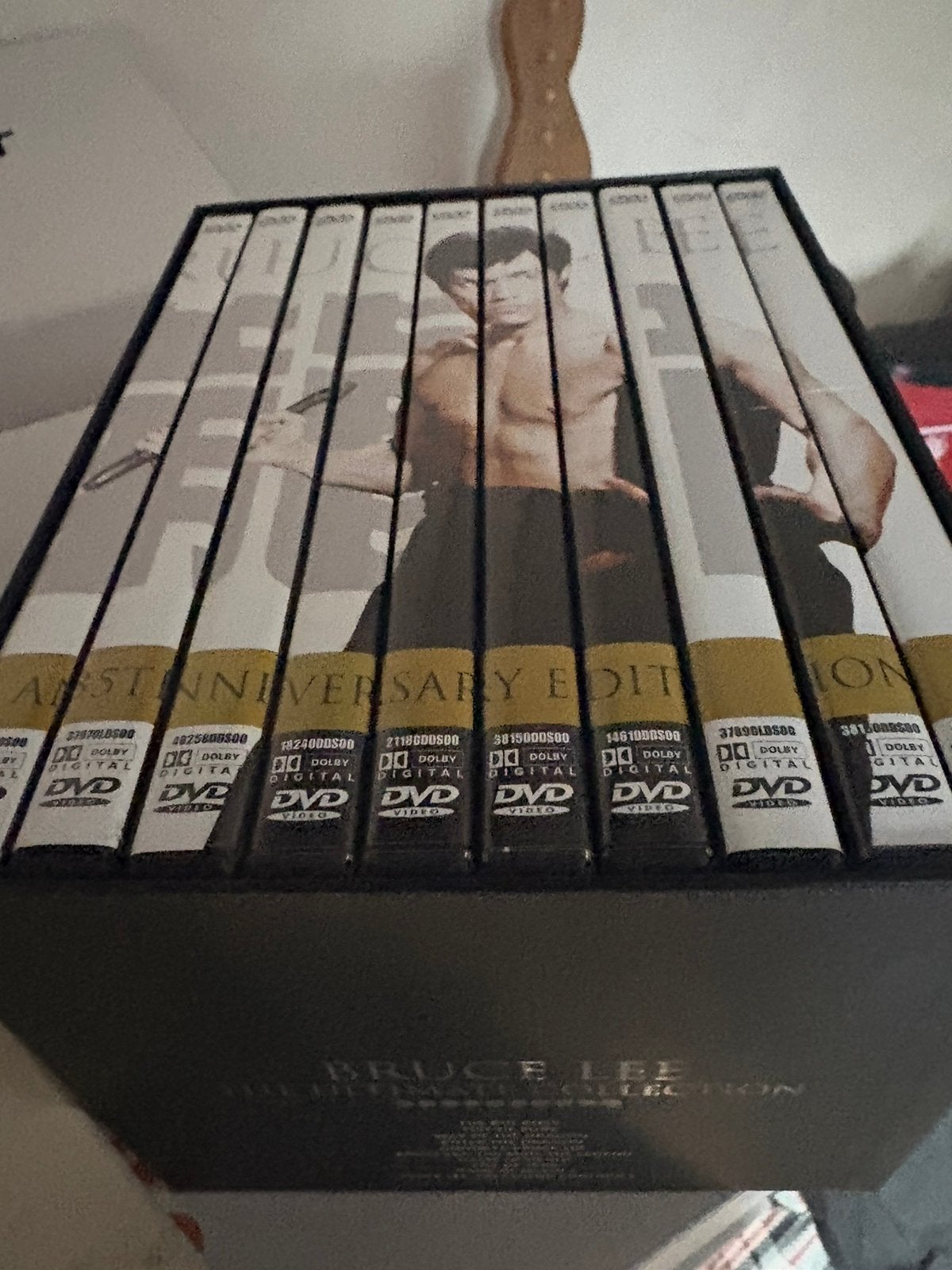 Box Bruce Lee, Ophalen, Gebruikt