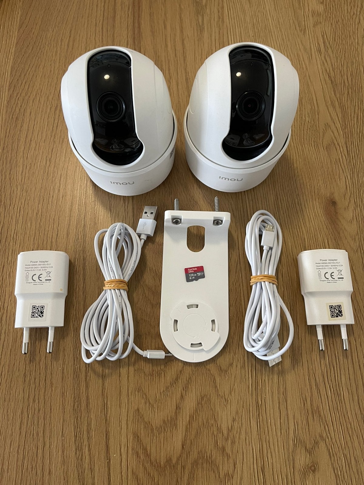 Caméra de surveillance - Babyphone - Lot de 2 caméras, Enlèvement, Comme neuf, Caméra d'intérieur